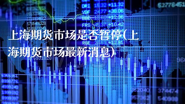上海期货市场是否暂停(上海期货市场最新消息)_https://www.xmqjcw.com_期货直播室_第1张