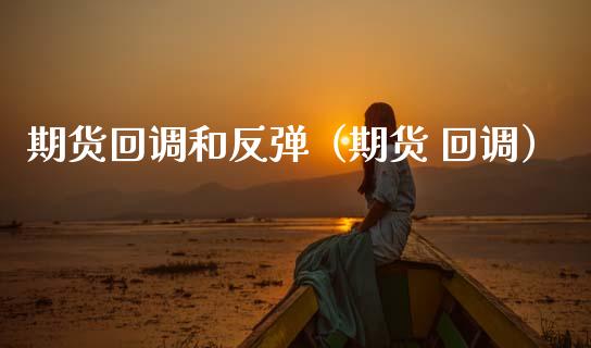 期货回调和反弹（期货 回调）_https://www.xmqjcw.com_期货投资_第1张