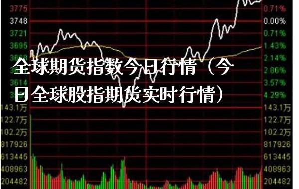 全球期货指数今日行情（今日全球股指期货实时行情）_https://www.xmqjcw.com_期货直播室_第1张