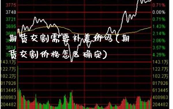 期货交割需要补差价吗(期货交割价格怎么确定)_期货百科_第1张_秦聚理财 期货交割需要补差价吗(期货交割价格怎么确定)_https://www.xmqjcw.com_期货百科_第1张