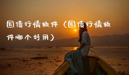 国债行情软件（国债行情软件哪个好用）_https://www.xmqjcw.com_期货投资_第1张