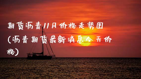 期货沥青11月价格走势图(沥青期货最新消息今天价格)_https://www.xmqjcw.com_基金理财_第1张