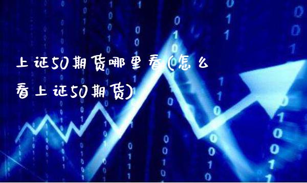 上证50期货哪里看(怎么看上证50期货)_https://www.xmqjcw.com_期货投资_第1张