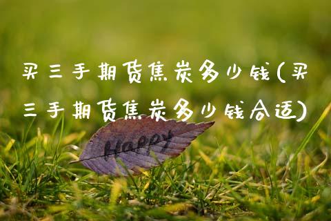 买三手期货焦炭多少钱(买三手期货焦炭多少钱合适)_https://www.xmqjcw.com_期货行情_第1张