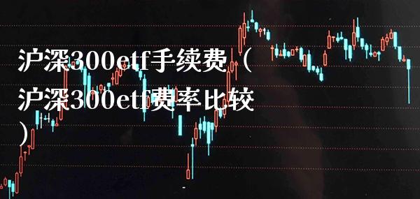 沪深300etf手续费（沪深300etf费率比较）_https://www.xmqjcw.com_期货投资_第1张