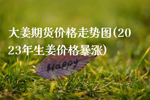 大姜期货价格走势图(2023年生姜价格暴涨)_https://www.xmqjcw.com_期货直播室_第1张