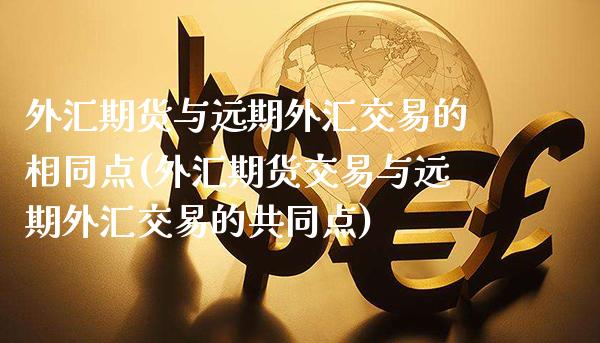 外汇期货与远期外汇交易的相同点(外汇期货交易与远期外汇交易的共同点)_https://www.xmqjcw.com_期货百科_第1张