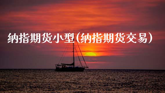 纳指期货小型(纳指期货交易)_https://www.xmqjcw.com_期货直播室_第1张