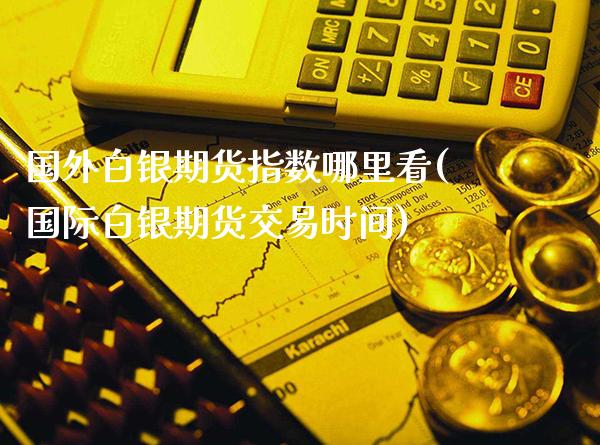 国外白银期货指数哪里看(国际白银期货交易时间)_https://www.xmqjcw.com_期货百科_第1张
