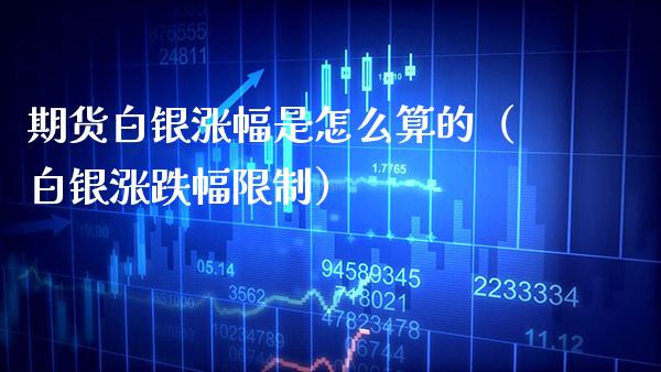 期货白银涨幅是怎么算的（白银涨跌幅限制）_https://www.xmqjcw.com_期货直播室_第1张