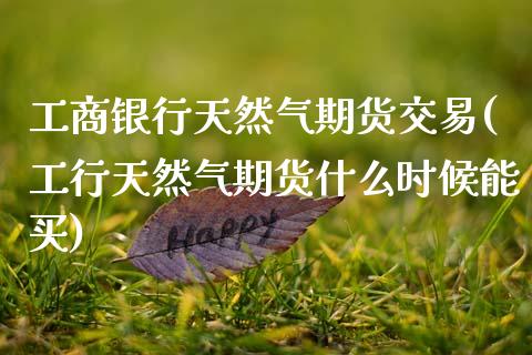 **银行天然气期货交易(工行天然气期货什么时候能买)_https://www.xmqjcw.com_期货投资_第1张