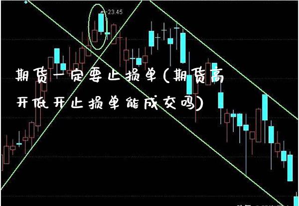 期货一定要止损单(期货高开低开止损单能成交吗)_https://www.xmqjcw.com_期货行情_第1张