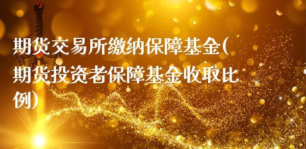 期货交易所缴纳保障基金(期货投资者保障基金收取比例)_https://www.xmqjcw.com_期货百科_第1张