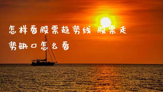 怎样看股票趋势线 股票走势缺口怎么看_https://www.xmqjcw.com_股票投资_第1张