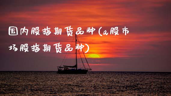 国内股指期货品种(a股市场股指期货品种)_https://www.xmqjcw.com_期货开户_第1张