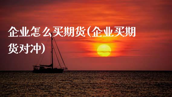 企业怎么买期货(企业买期货对冲)_https://www.xmqjcw.com_期货百科_第1张