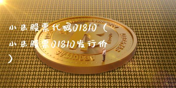 小米股票代码01810（小米股票01810发行价）_https://www.xmqjcw.com_期货投资_第1张