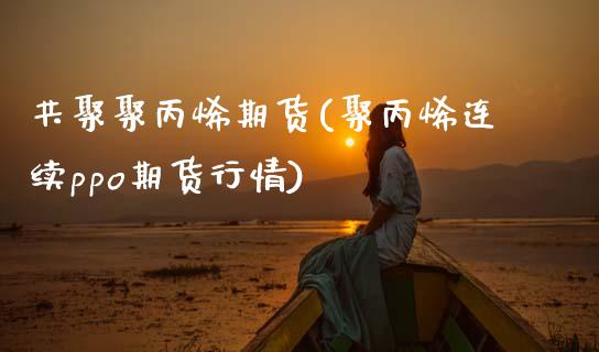 共聚聚丙烯期货(聚丙烯连续ppo期货行情)_https://www.xmqjcw.com_期货百科_第1张