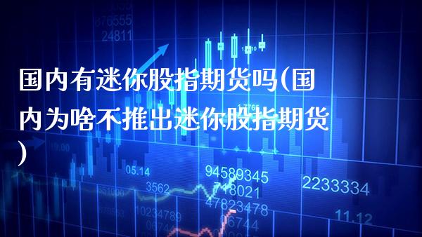国内有迷你股指期货吗(国内为啥不推出迷你股指期货)_https://www.xmqjcw.com_期货行情_第1张