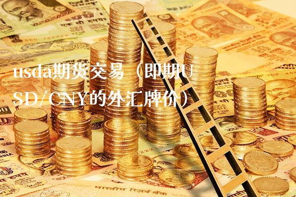 usda期货交易（即期USD/CNY的外汇牌价）_https://www.xmqjcw.com_期货投资_第1张