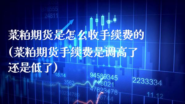 菜粕期货是怎么收手续费的(菜粕期货手续费是调高了还是低了)_https://www.xmqjcw.com_期货直播室_第1张