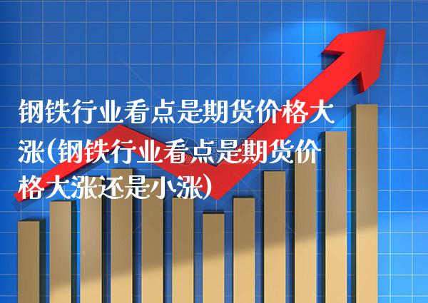 钢铁行业看点是期货价格大涨(钢铁行业看点是期货价格大涨还是小涨)_https://www.xmqjcw.com_期货直播室_第1张