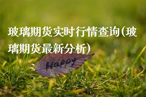 玻璃期货实时行情查询(玻璃期货最新分析)_https://www.xmqjcw.com_期货百科_第1张