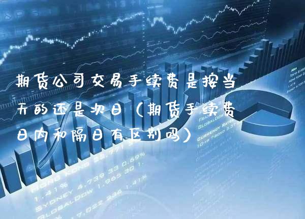 期货公司交易手续费是按当天的还是次日（期货手续费日内和隔日有区别吗）_https://www.xmqjcw.com_期货行情_第1张