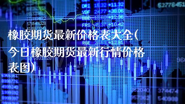 橡胶期货最新价格表大全(今日橡胶期货最新行情价格表图)_https://www.xmqjcw.com_基金理财_第1张