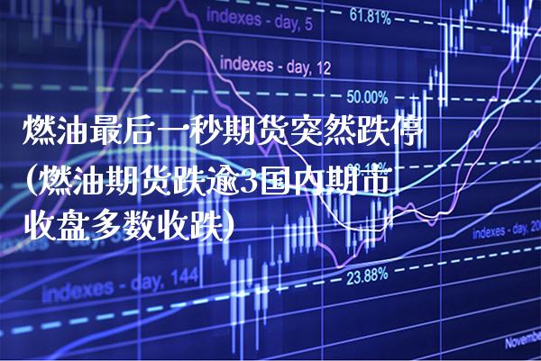 燃油最后一秒期货突然跌停(燃油期货跌逾3国内期市收盘多数收跌)_https://www.xmqjcw.com_期货百科_第1张