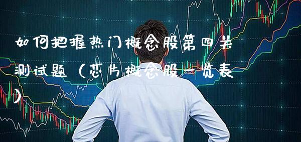 如何把握热门概念股第四关测（芯片概念股一览表）_https://www.xmqjcw.com_股票投资_第1张
