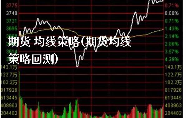 期货 均线策略(期货均线策略回测)_https://www.xmqjcw.com_期货直播室_第1张