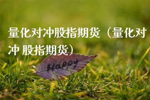 量化对冲股指期货（量化对冲 股指期货）_https://www.xmqjcw.com_期货投资_第1张
