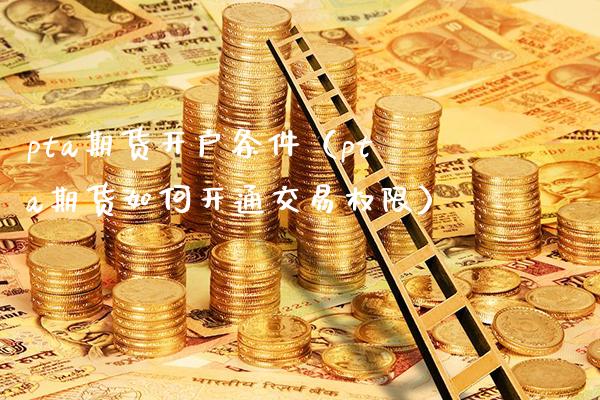 pta期货开户条件（pta期货如何开通交易权限）_https://www.xmqjcw.com_期货行情_第1张