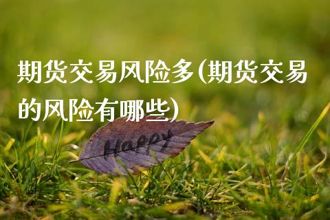 期货交易风险多(期货交易的风险有哪些)_https://www.xmqjcw.com_期货开户_第1张