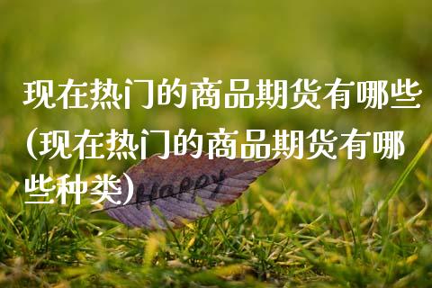 现在热门的商品期货有哪些(现在热门的商品期货有哪些种类)_https://www.xmqjcw.com_期货百科_第1张