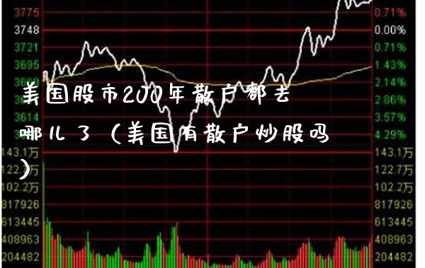 美国股市200年散户都去哪儿了（美国有散户炒股吗）_https://www.xmqjcw.com_期货直播室_第1张