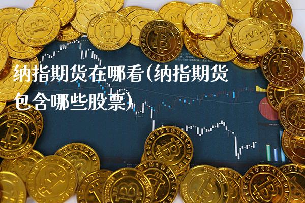纳指期货在哪看(纳指期货包含哪些股票)_https://www.xmqjcw.com_期货百科_第1张