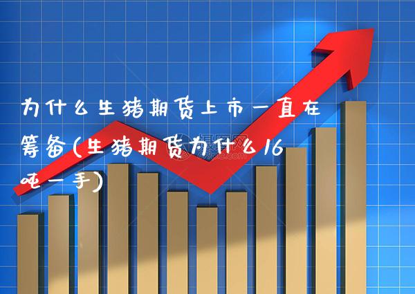 为什么生猪期货上市一直在筹备(生猪期货为什么16吨一手)_https://www.xmqjcw.com_期货投资_第1张