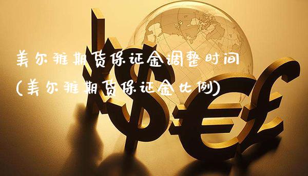 美尔雅期货保证金调整时间(美尔雅期货保证金比例)_https://www.xmqjcw.com_期货投资_第1张
