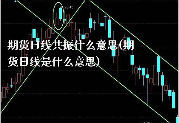 期货日线共振什么意思(期货日线是什么意思)_https://www.xmqjcw.com_基金理财_第1张
