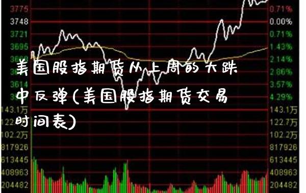 美国股指期货从上周的大跌中反弹(美国股指期货交易时间表)_https://www.xmqjcw.com_期货百科_第1张