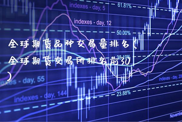 全球期货品种交易量排名(全球期货交易所排名前30)_https://www.xmqjcw.com_期货百科_第1张