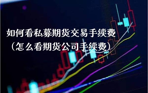 如何看私募期货交易手续费（怎么看期货公司手续费）_https://www.xmqjcw.com_期货直播室_第1张