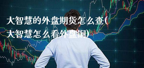 大智慧的外盘期货怎么查(大智慧怎么看外盘铜)_https://www.xmqjcw.com_期货百科_第1张