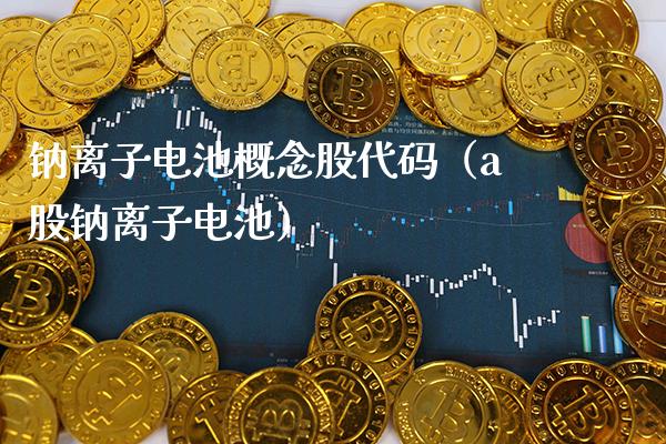 钠离子电池概念股代码（a股钠离子电池）_https://www.xmqjcw.com_股票投资_第1张