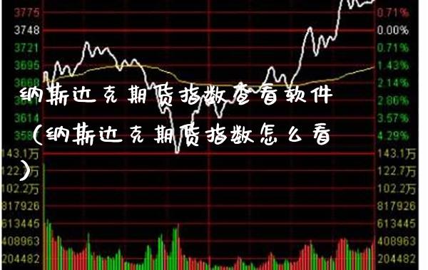 纳斯达克期货指数查看软件（纳斯达克期货指数怎么看）_https://www.xmqjcw.com_期货开户_第1张