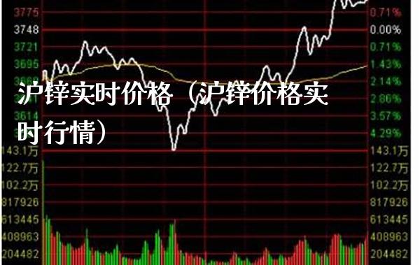 沪锌实时价格（沪锌价格实时行情）_https://www.xmqjcw.com_期货开户_第1张