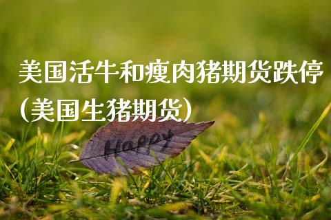 美国活牛和瘦肉猪期货跌停(美国生猪期货)_https://www.xmqjcw.com_期货行情_第1张