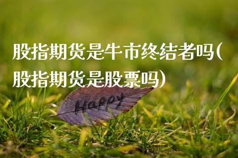 股指期货是牛市终结者吗(股指期货是股票吗)_https://www.xmqjcw.com_期货直播室_第1张